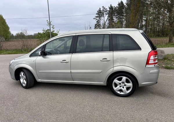 Opel Zafira cena 18900 przebieg: 234000, rok produkcji 2008 z Bystrzyca Kłodzka małe 497